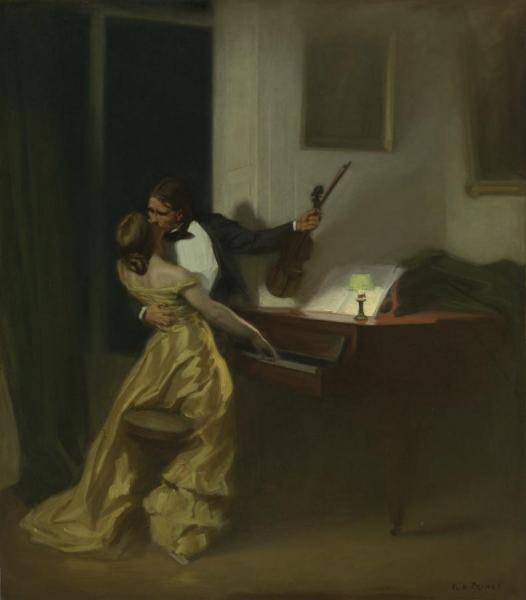Kreutzer Sonata by René-françois-xavier Prinet