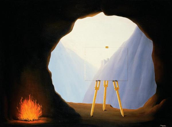 La Condition Humaine, 1935 by René Magritte