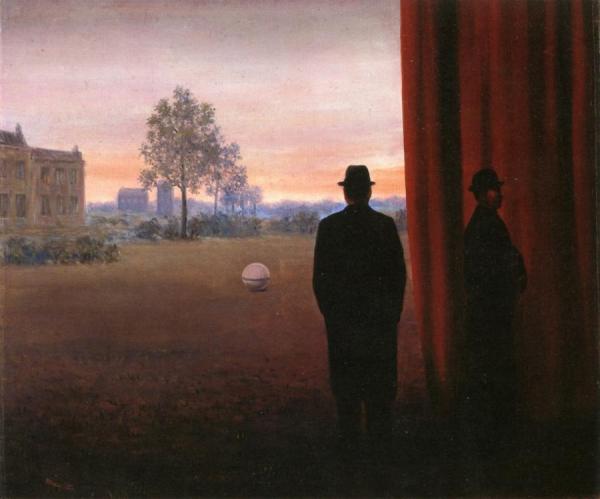 A La Rencontre Du Plaisir by René Magritte Oil Painting Reproductions