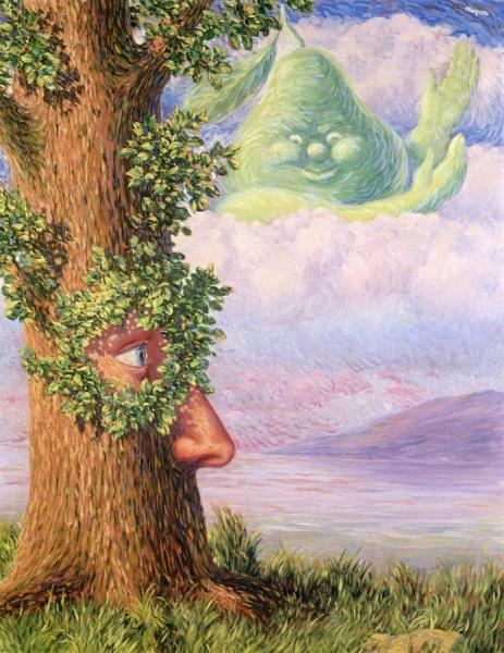 Alice Au Pays Des Merveilles by René Magritte