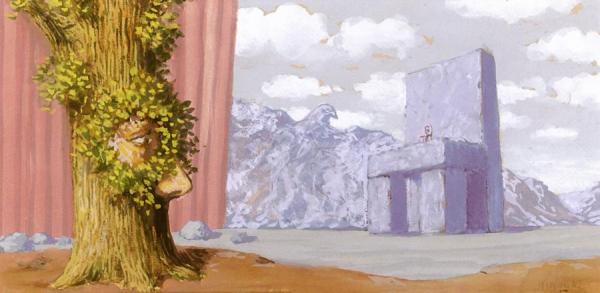 Alice Au Pays Des Merveilles by René Magritte