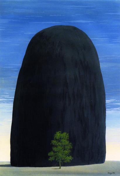 Dans L'espace Et Dans Le Temps by René Magritte