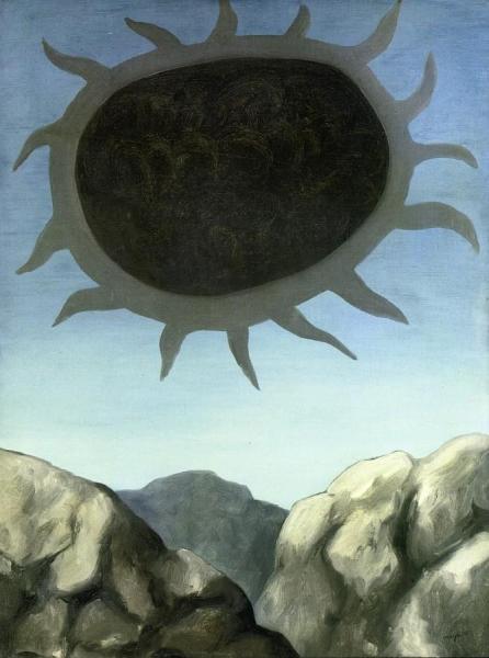 Eye Of The Mountain by René Magritte