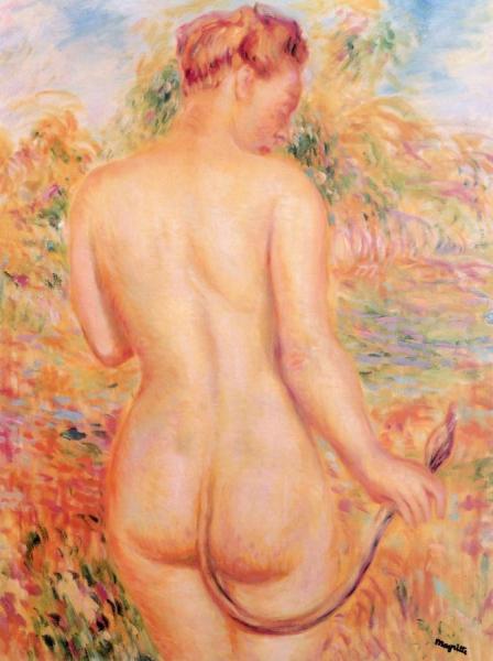 L'aiguillon by René Magritte