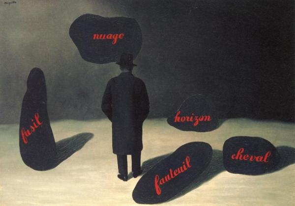 L'apparition by René Magritte