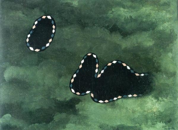 L'apparition Ii by René Magritte