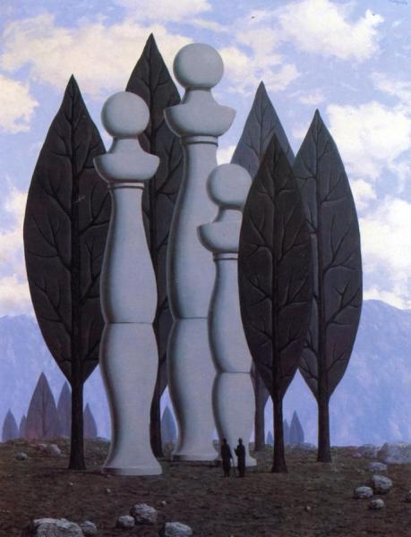 L'art De La Conversation by René Magritte