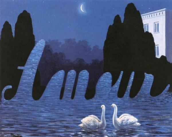 L'art De La Conversation by René Magritte
