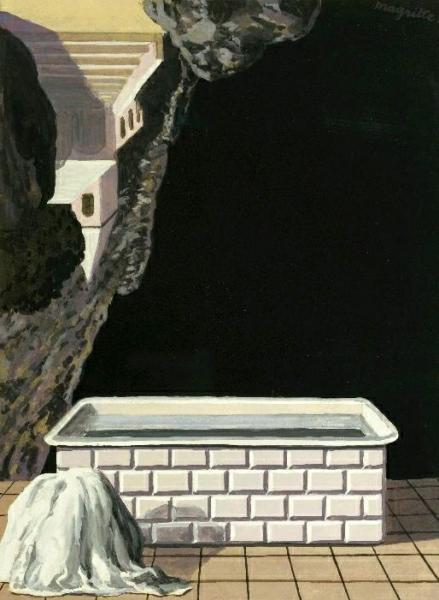 L'atlantide by René Magritte