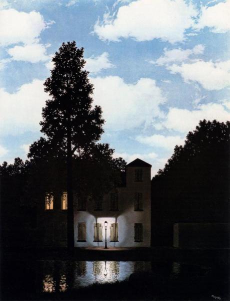 L'empire Des Lumieres, 1954 by René Magritte