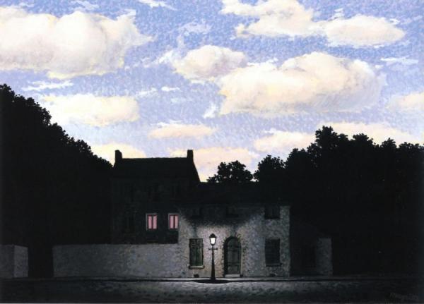 L'empire Des Lumières by René Magritte