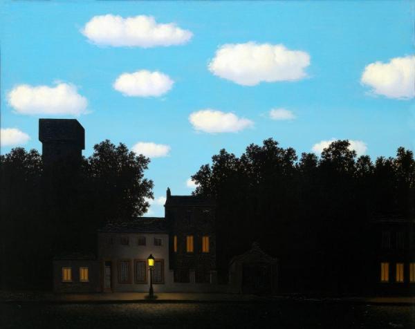 L'empire Des Lumières by René Magritte