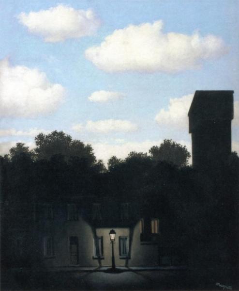 L'empire Des Lumières by René Magritte