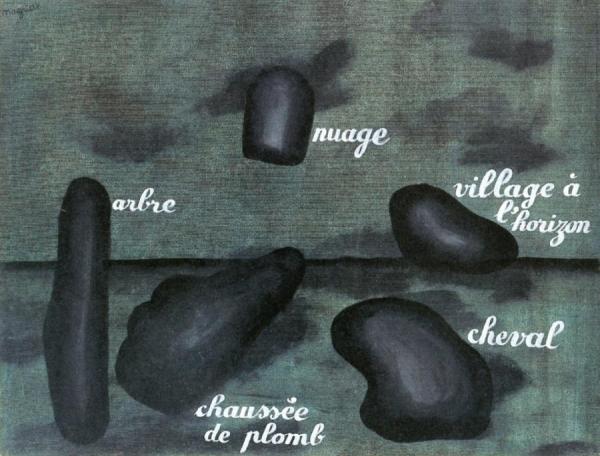 L'espair Rapide by René Magritte Oil Painting Reproductions