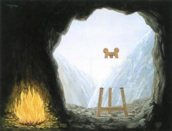 La Condition Humaine by René Magritte