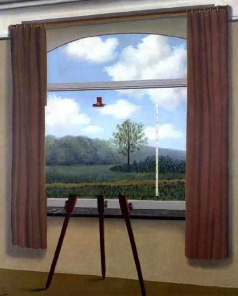 La Condition Humaine by René Magritte