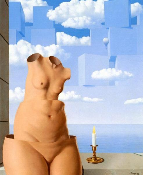 La Folie Des Grandeurs by René Magritte Oil Painting Reproductions