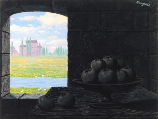 La Leçon Des Ténèbres by René Magritte Oil Painting Reproductions