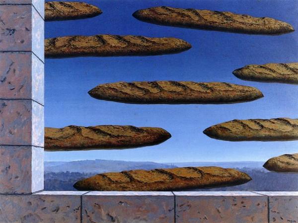 La Légende Dorée by René Magritte