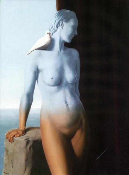 La Magic Noire by René Magritte