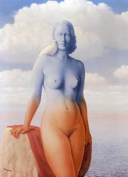 La Marie Noir by René Magritte Oil Painting Reproductions