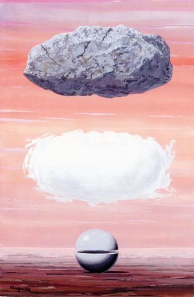 La Monde Familier by René Magritte Oil Painting Reproductions