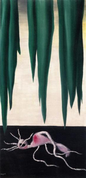 La Nourriture De L'ennemi by René Magritte