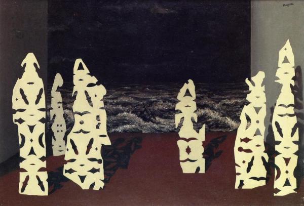 La Parure De L'orage by René Magritte