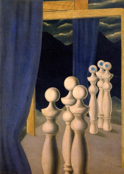 La Rencontre by René Magritte