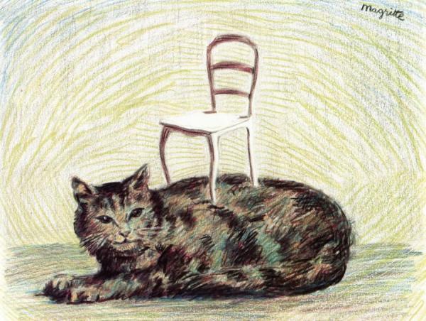 La Vocation by René Magritte Oil Painting Reproductions