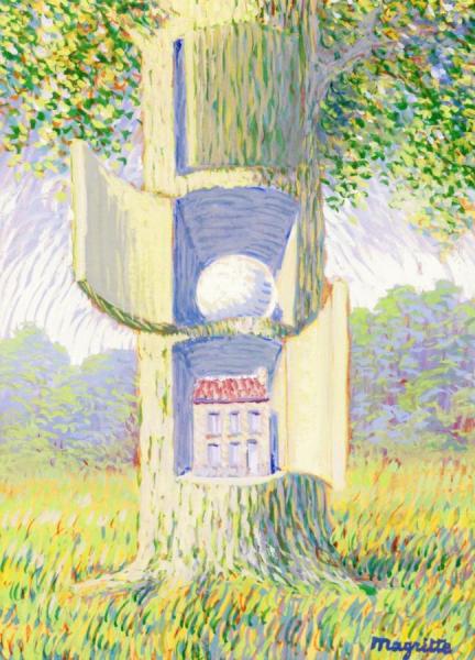 La Voix Du Sang by René Magritte