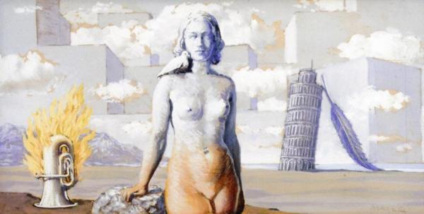 Le Domaine Enchanté (vi) by René Magritte Oil Painting Reproductions