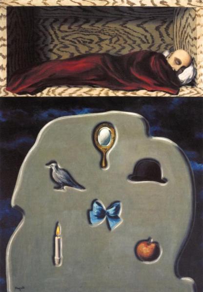 Le Dormeur Téméraire by René Magritte Oil Painting Reproductions