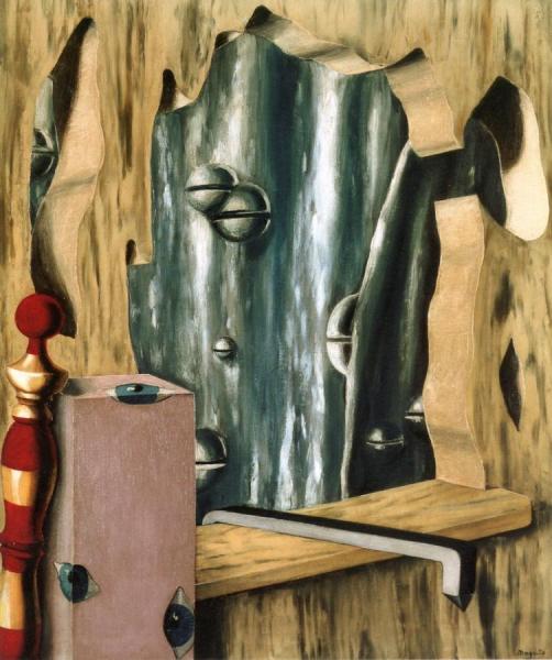 Le Gouffre Argenté by René Magritte