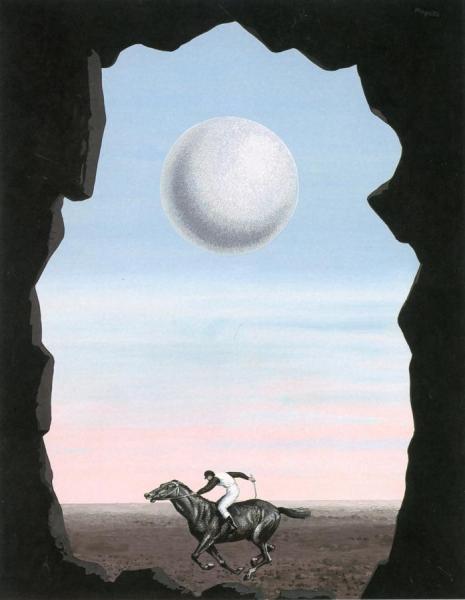 Le Jockey Perdu by René Magritte