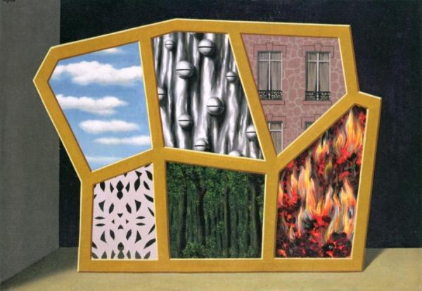 Le Masque Vide by René Magritte