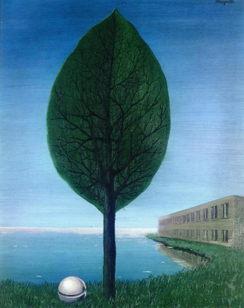 Le Miroir Vivant by René Magritte