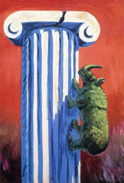 Le Montegnard by René Magritte Oil Painting Reproductions