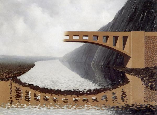 Le Pont D'heraclite by René Magritte