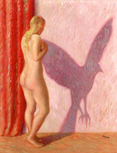 Le Principe D'incertitute by René Magritte Oil Painting Reproductions