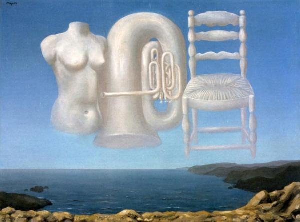 Le Temps Menaçant by René Magritte