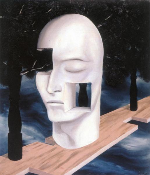 Le Visage Du Génie by René Magritte Oil Painting Reproductions