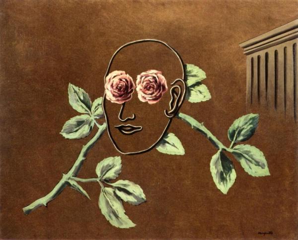 Le Voyage Des Fleurs by René Magritte