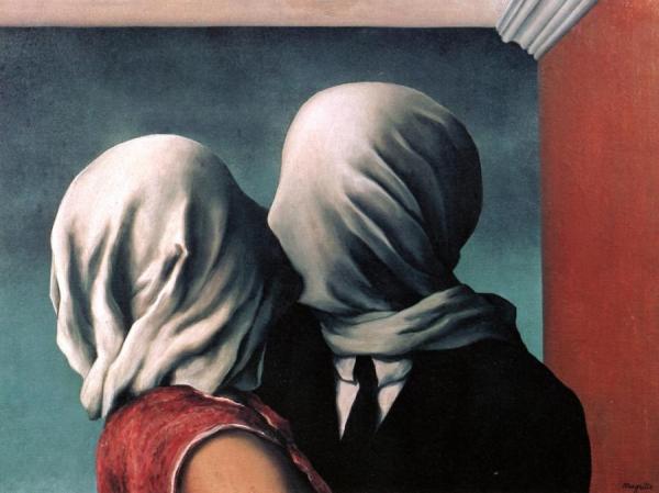 Les Amants by René Magritte