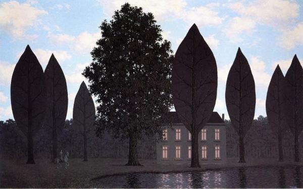 Les Barricades Mystérieuses by René Magritte