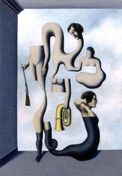 Les Idées De L'acrobate by René Magritte