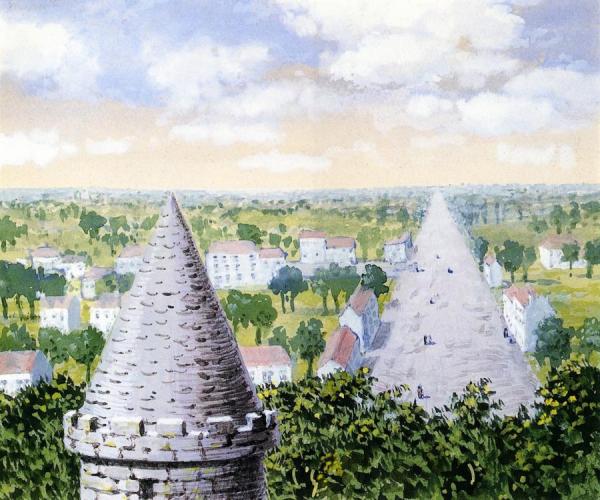 Les Promenades D'euclide by René Magritte