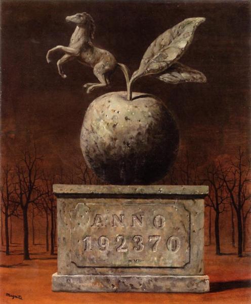 Les Verres Fumés by René Magritte