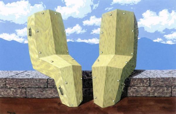 Par Une Belle Fin D'après-midi by René Magritte Oil Painting Reproductions