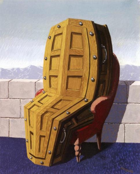 Perspective by René Magritte Oil Painting Reproductions